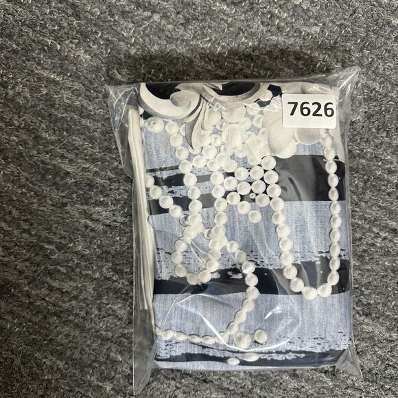 Emma Cook So Surreal Shift Dress Women 10 Pearls Floral Boat Neck Half Sleeve - Picture 13 of 13